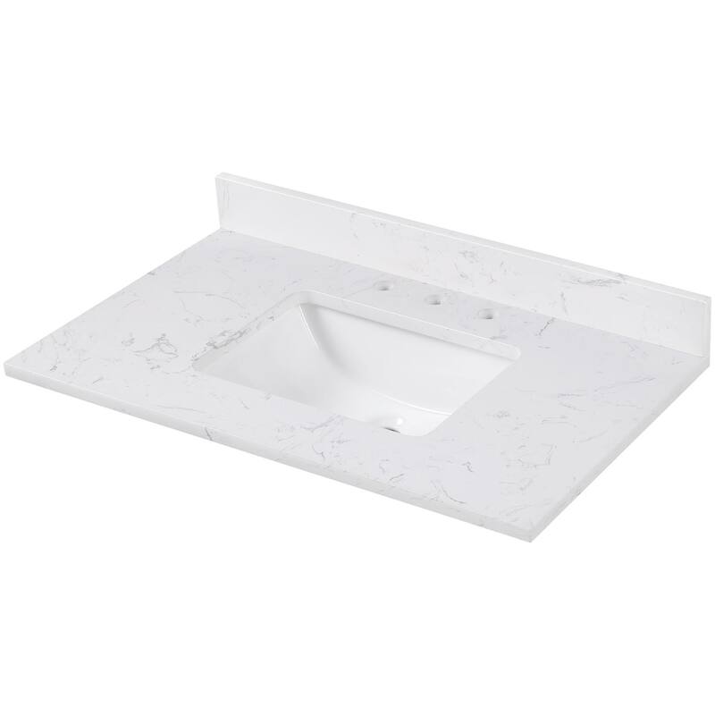 Avanity EUT37-RS 37" Engineered Stone Vanity Top with Undermount