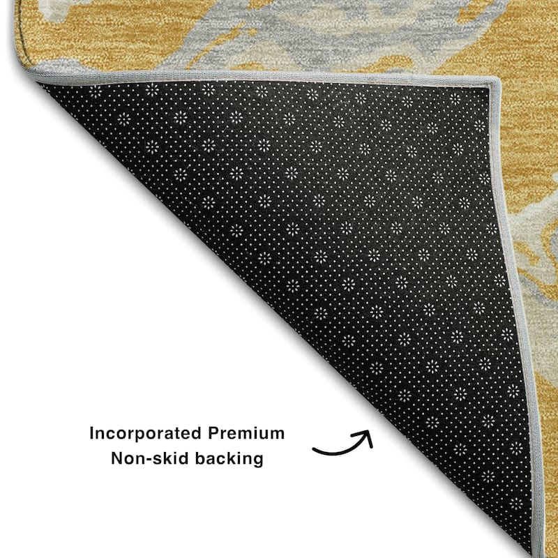 Premium Washable Super Soft Abstract Thrust Mayfield Rug
