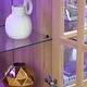 preview thumbnail 55 of 106, GDFStudio - Traditional Storage Curio Cabinet with Tempered Glass Doors and Lighted Display