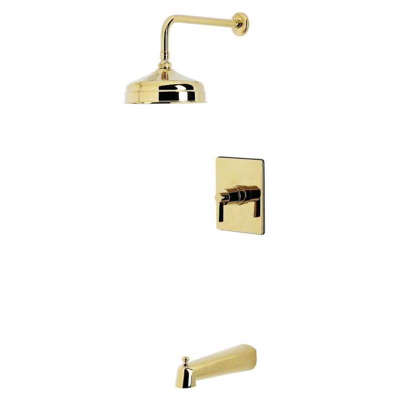 Kingston Brass NuvoFusion Single-Handle Pressure Balanced Tub and Shower Faucet