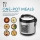 preview thumbnail 2 of 2, Aroma 8 Cup Digital Cool-Touch Rice Cooker and Food Steamer, Stainless