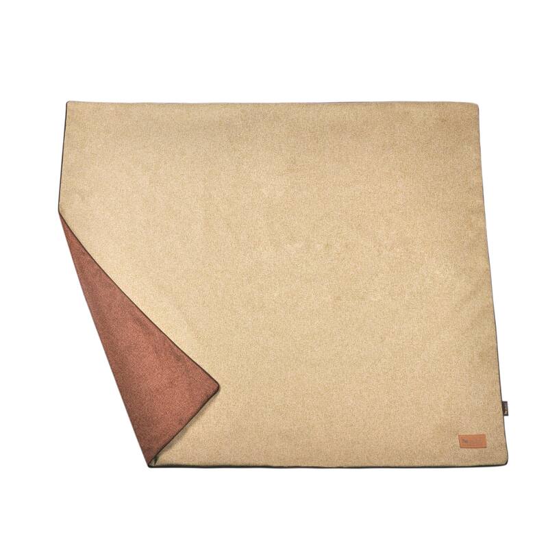Luxe Throw 54 x 47" Twill Pet Blanket, Feather Green