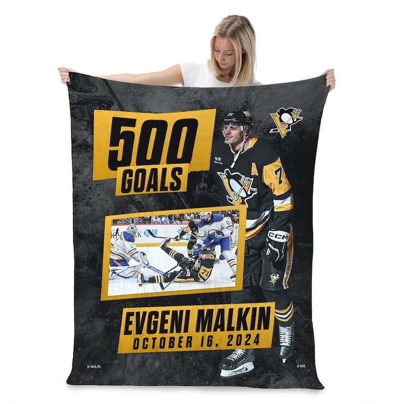 NHL Player Silk Touch Throw Blanket