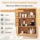 preview thumbnail 7 of 7, Over The Toilet Storage Cabinet - 9"D x 24.5"W x 67"H