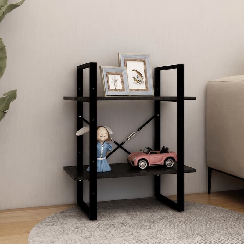vidaXL Bookshelf Book Cabinet Shelving Unit for Living Room Engineered Wood