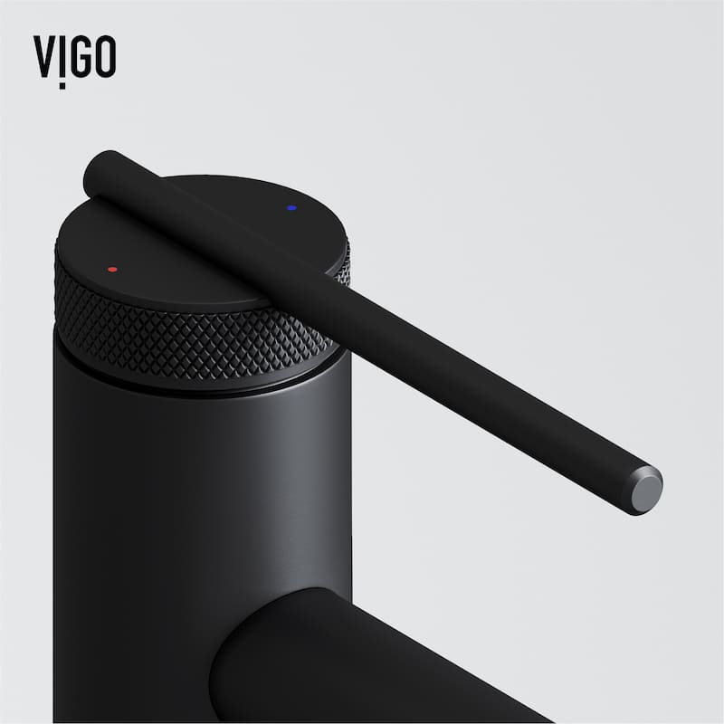 VIGO Sterling 11" H Single Handle Single Hole Bathroom Vessel Faucet