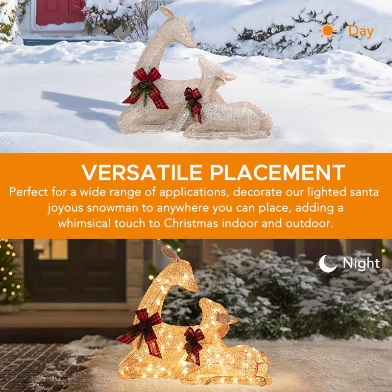 Christmas lights Festive Holiday Decoration with Lights for Indoor & Outdoor