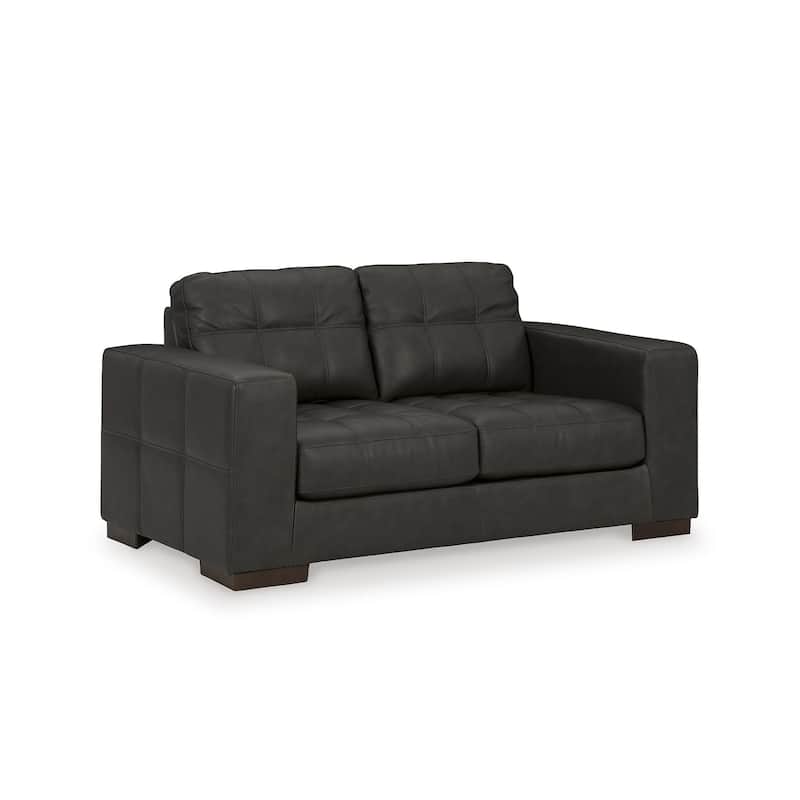 Signature Design by Ashley Luigi Thunder Loveseat - 70"W x 41"D x 35"H