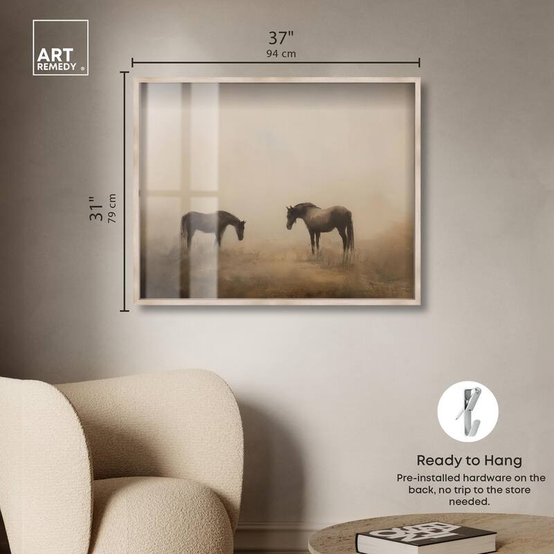 Equine Duo II Shadowbox by Art Remedy