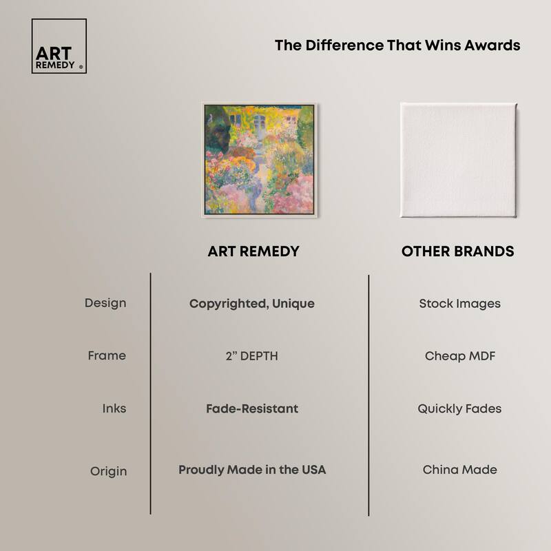 Hues of Happiness II Canvas by Art Remedy