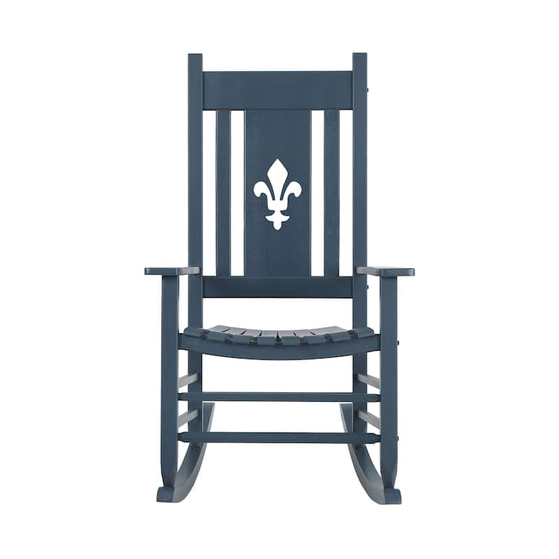 Outdoor Wooden Rocking Chair