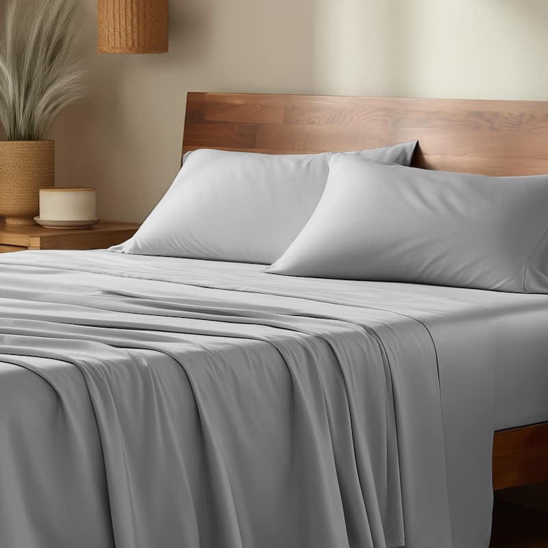 Bare Home Rayon from Bamboo Sheet Set - Deep Pocket - Breathable