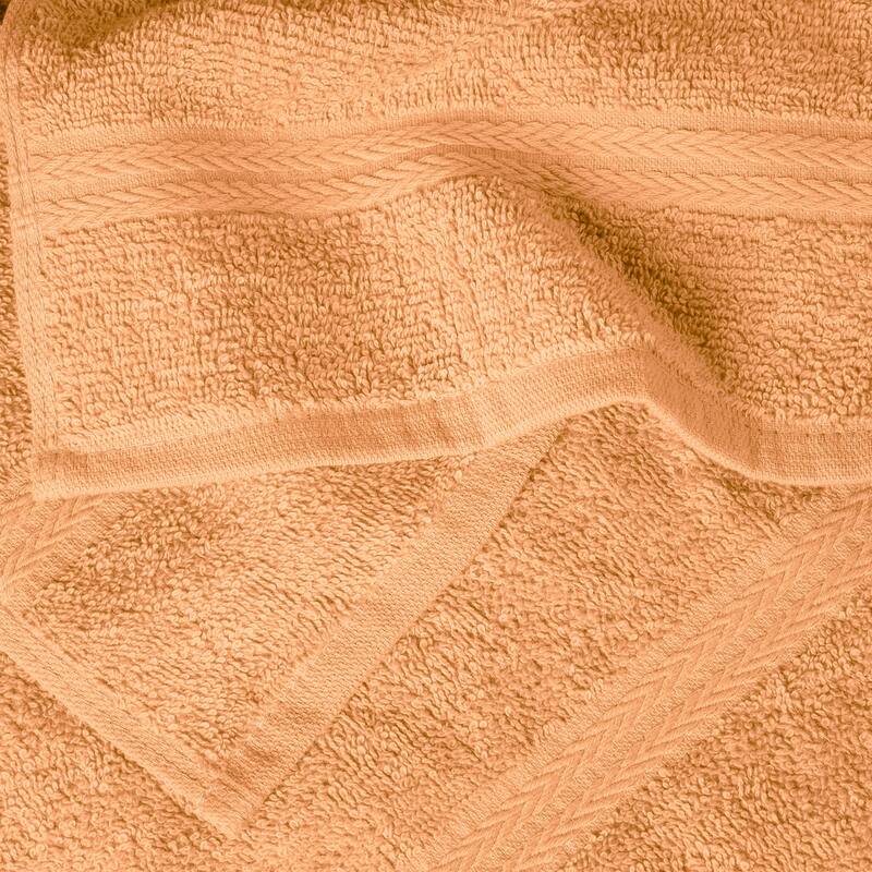 Superior Miami 100% Cotton 6-Piece Towel Set - Lightweight & Quick Drying