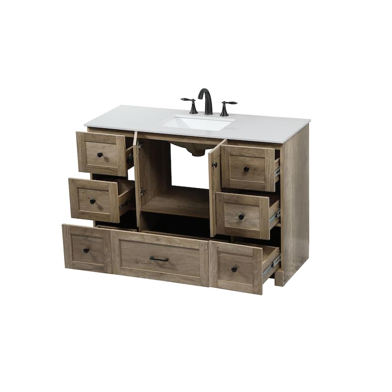 Fresco 48 - 60 Inch Single Bathroom Vanity