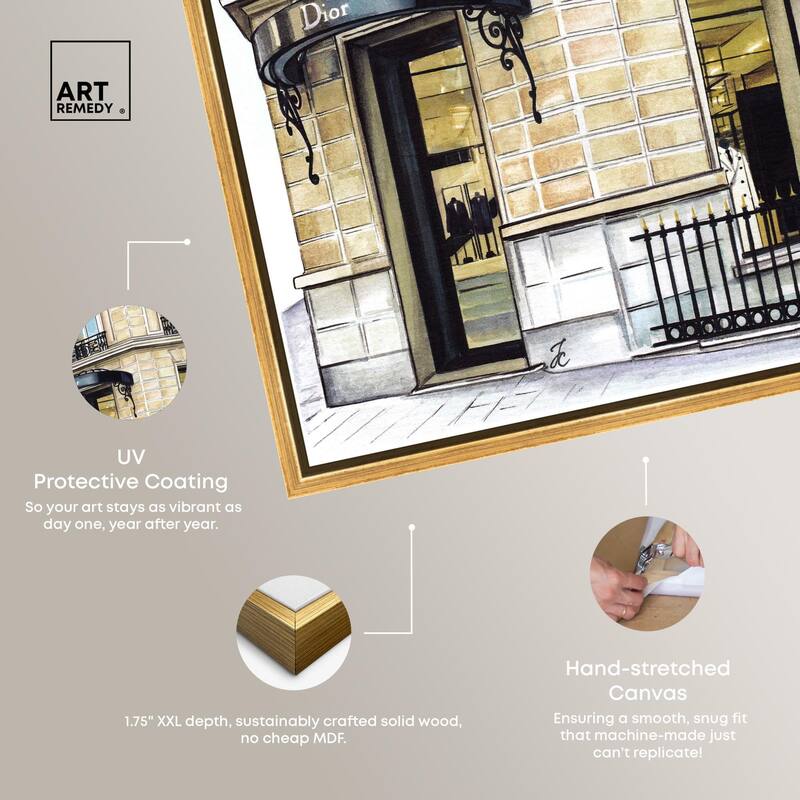 Doll Memories - Glamorous Drama Canvas by Art Remedy