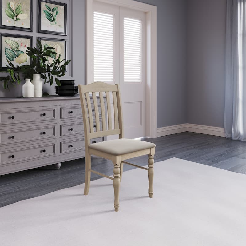 Clayfell 7-Piece Mayfield Dining Set With Turned Legs