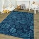 preview thumbnail 6 of 25, Taylor & Olive Kids Planets Area Rug 3'11" x 5'7" - Blue - Rectangle