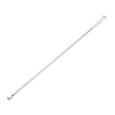Micro Sampling Spoon Double Head Stainless Steel Mixing Spatula 2Pcs