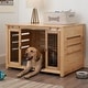 preview thumbnail 1 of 13, TRINITY 40" Pet Crate Accent Table