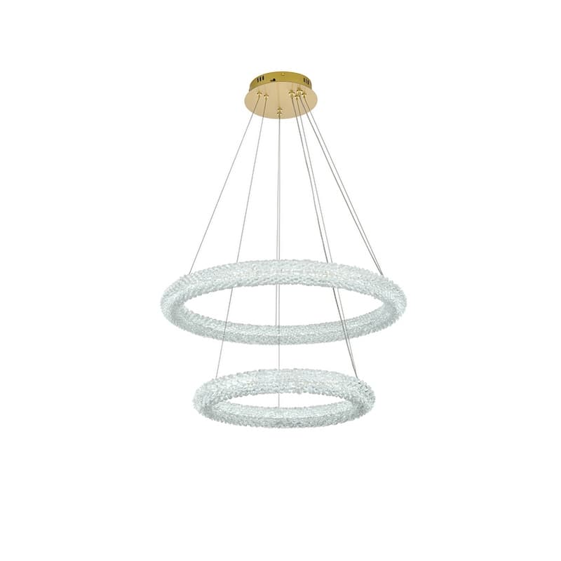 Indigo Home 28 inch Adjustable LED Chandelier
