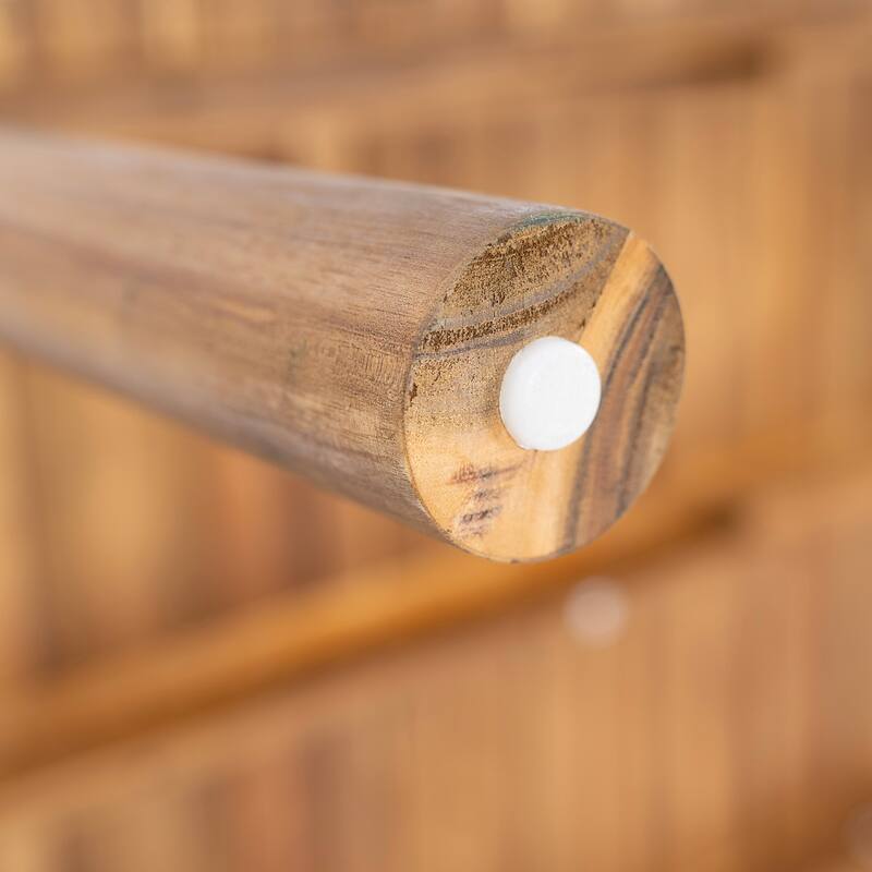 Christopher Knight Home - Modern Outdoor Solid Acacia Wood Dining Table with Rectangular Top