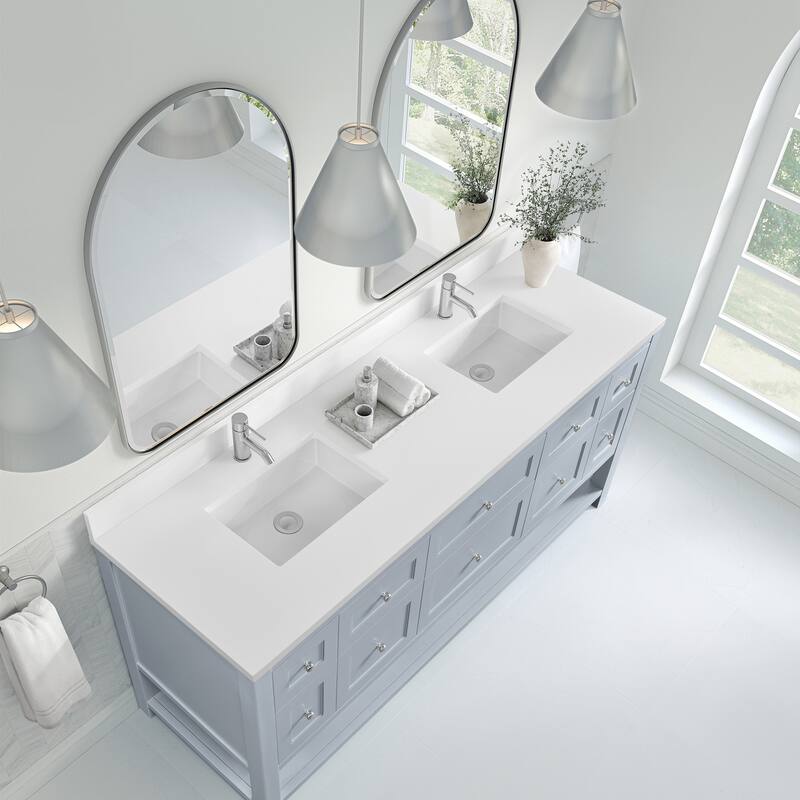 James Martin Vanities 330-V72-1WZ Breckenridge 72" Free Standing