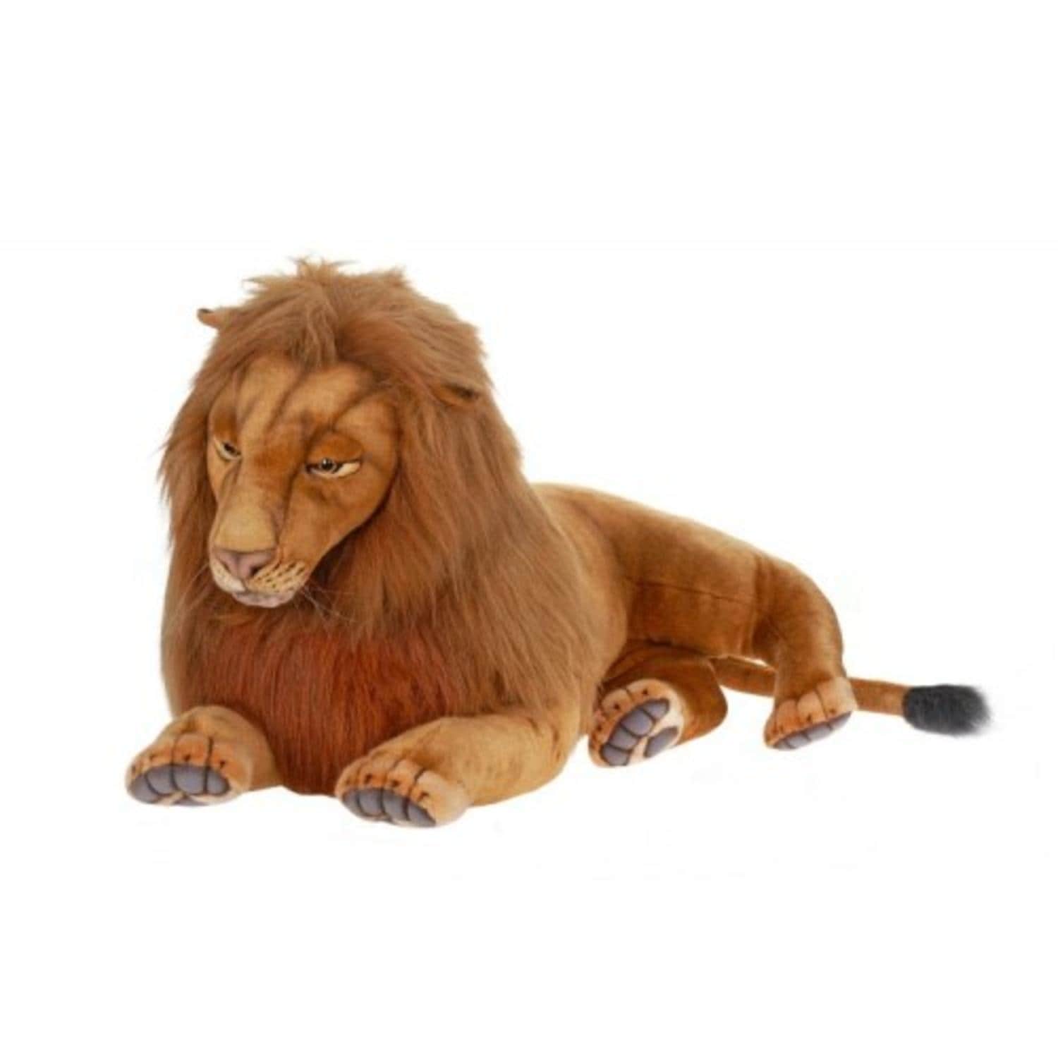 life size lion stuffed animal