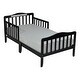 preview thumbnail 3 of 4, Blaire Espresso Toddler Bed with Safety Rails