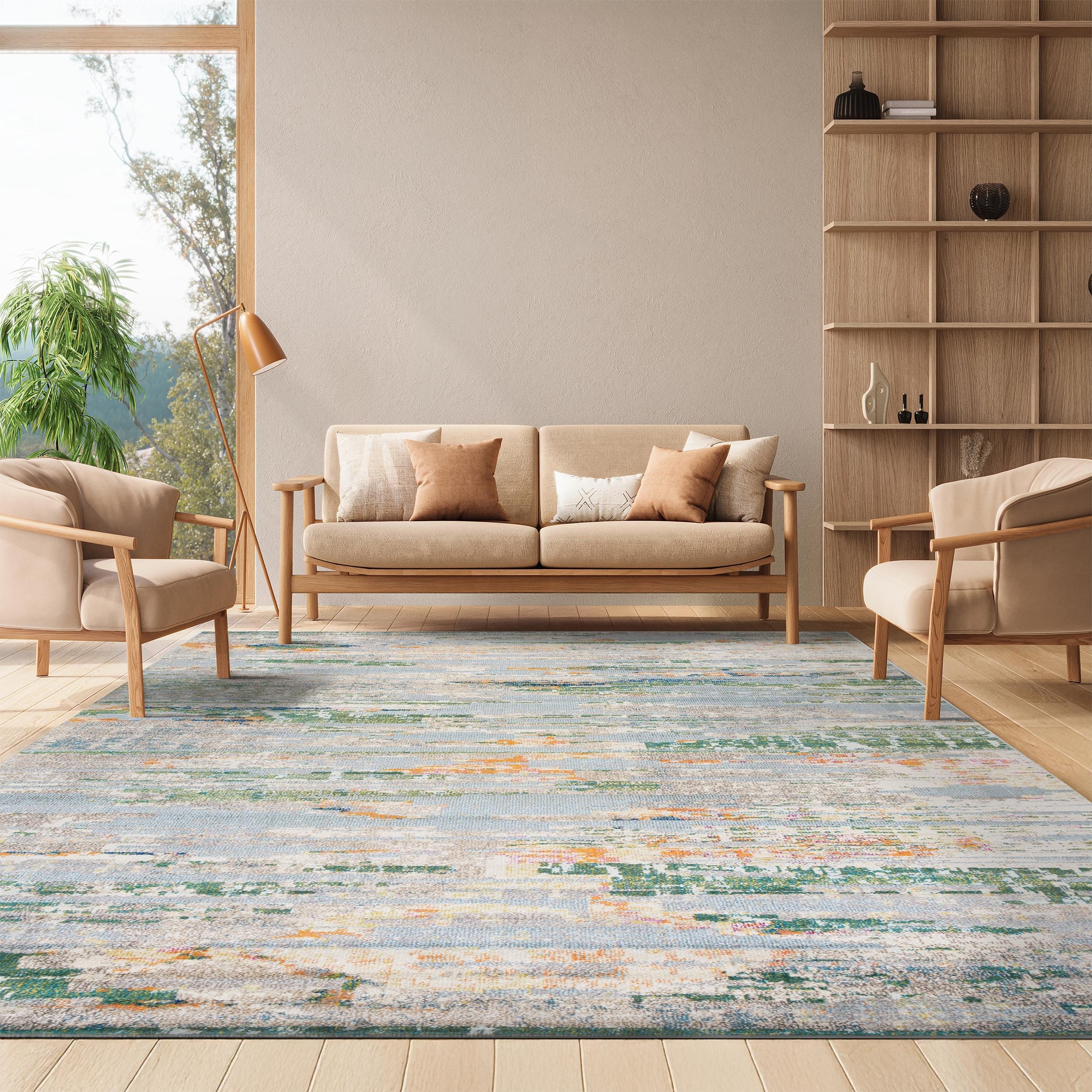 SAFAVIEH Madison Raquel Modern Abstract Rug
