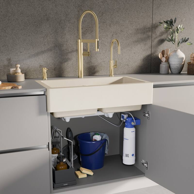 Blanco 443274 Under the Sink Water Filter Starter Set - Soft L