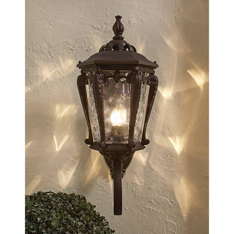Stratford 1-Light Architectural Bronze Outdoor Wall Fixture