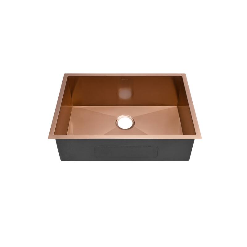 Tourner 27 x 19 Stainless Steel, Single Basin, Undermount Kitchen Sink