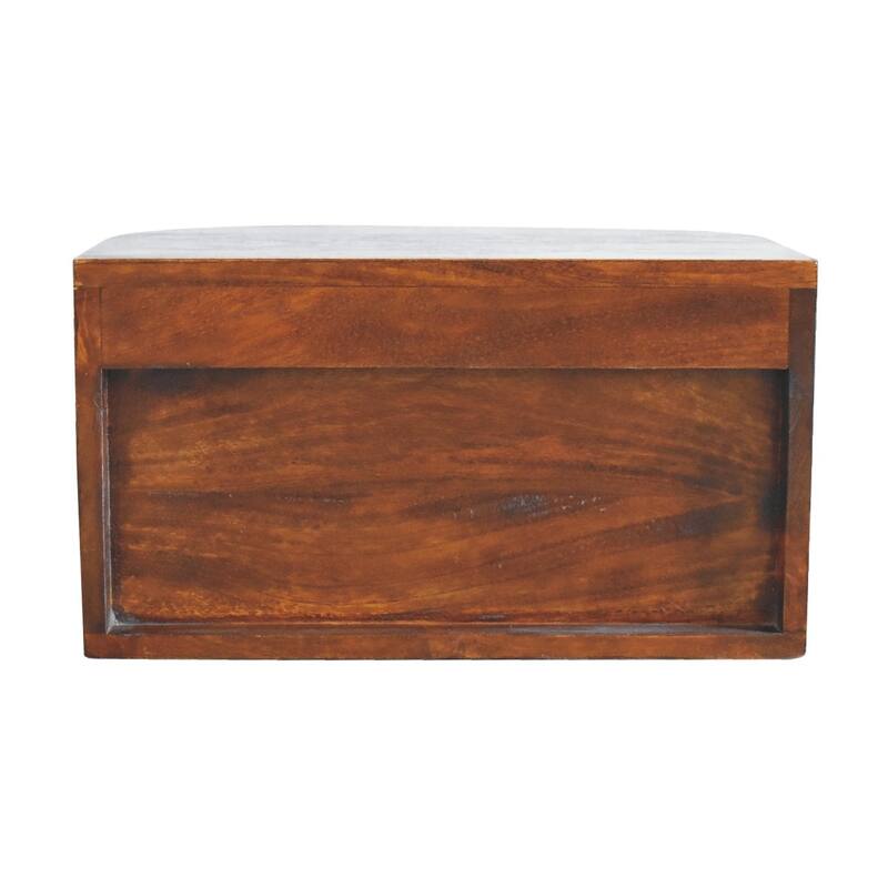 Artisan Furniture Solid Wood Lunar 2 Drawer Floating Nightstand