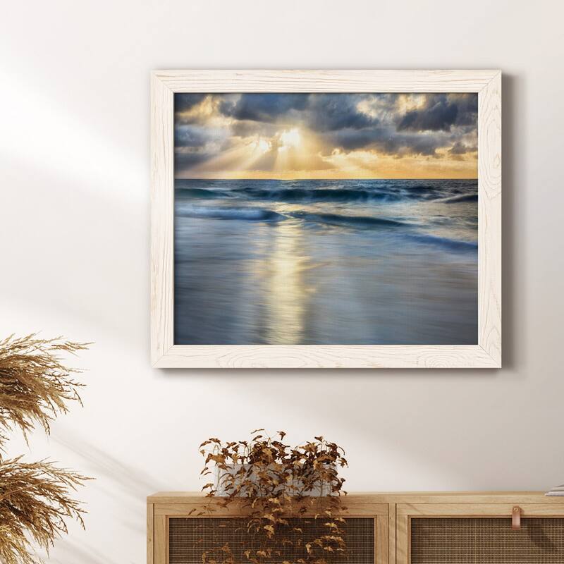 Cloudscape Shore-Premium Framed Canvas - Ready to Hang