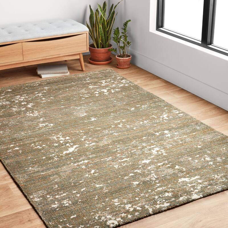 Alexander Home Zion Stone Abstract Modern & Contemporary Rug
