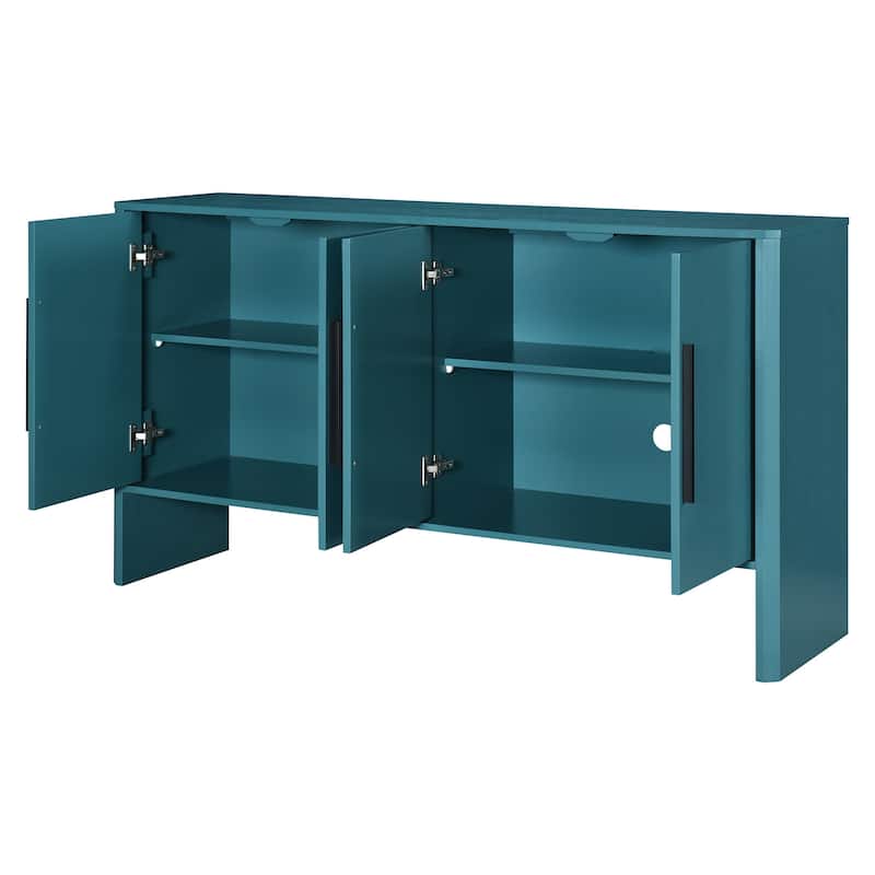 4-Door Large Storage Retro Sideboard