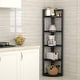 preview thumbnail 17 of 26, Tribesigns Industrial 5 Tier Corner Shelf/Bookshelf /Bookcase/Plant Stand