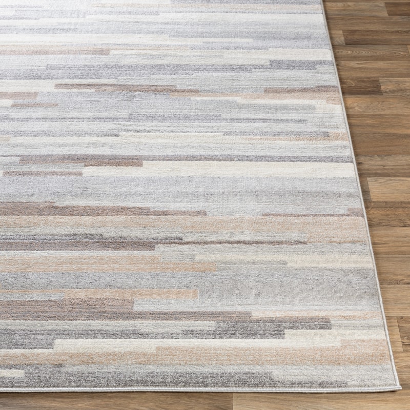 Livabliss Moe Striped Area Rug