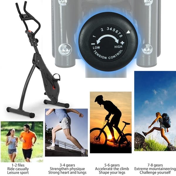 Magnetic Control Exercise Bike Household Ultra-quiet Sports