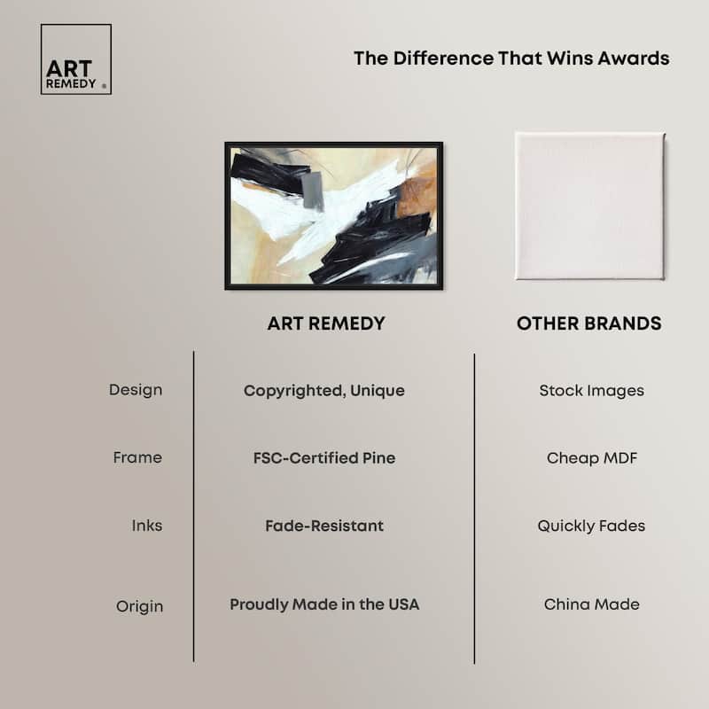 Free Spirit Abstract Canvas by Art Remedy