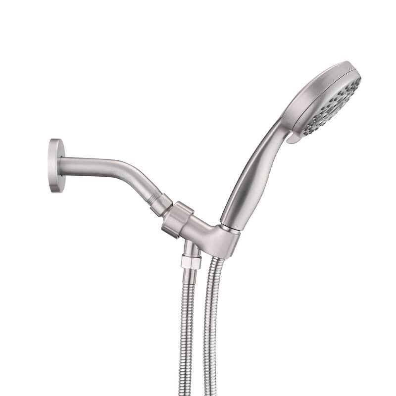 5 Mode Adjustable Settings Handheld Shower Head with Hose High Pressure Shower Heads