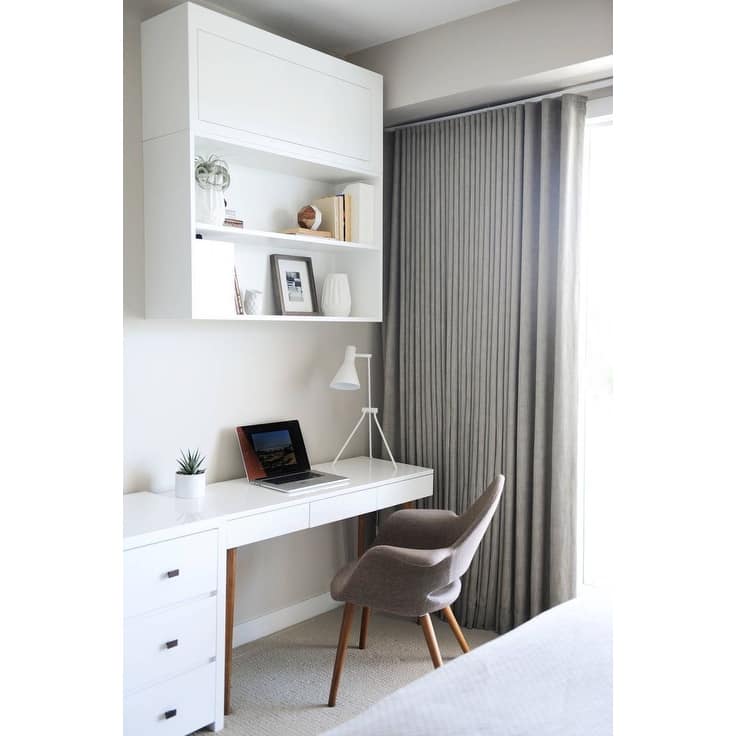 Set of 2 Upholstered Fabric Armchairs with Natural Wooden Legs for Dining Room Office or Accent Chair, Gray