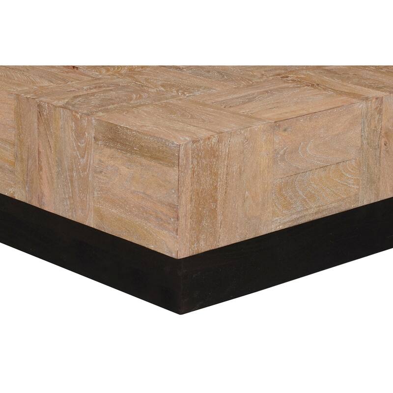 Caden Modern Solid Wood Coffee Table