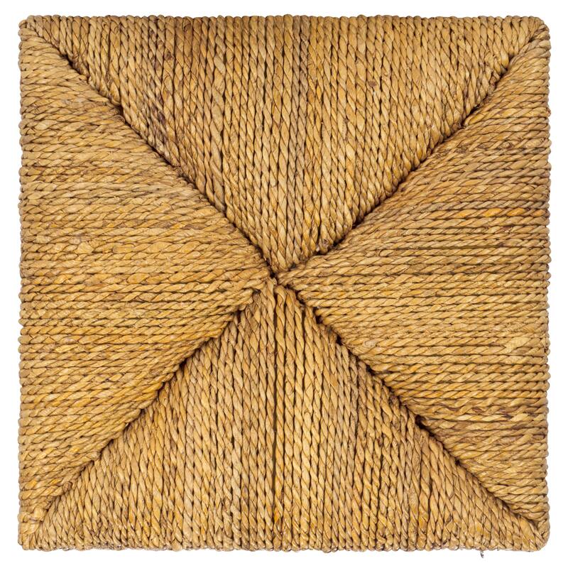 SAFAVIEH Couture Donnabella Woven Abaca Ottoman