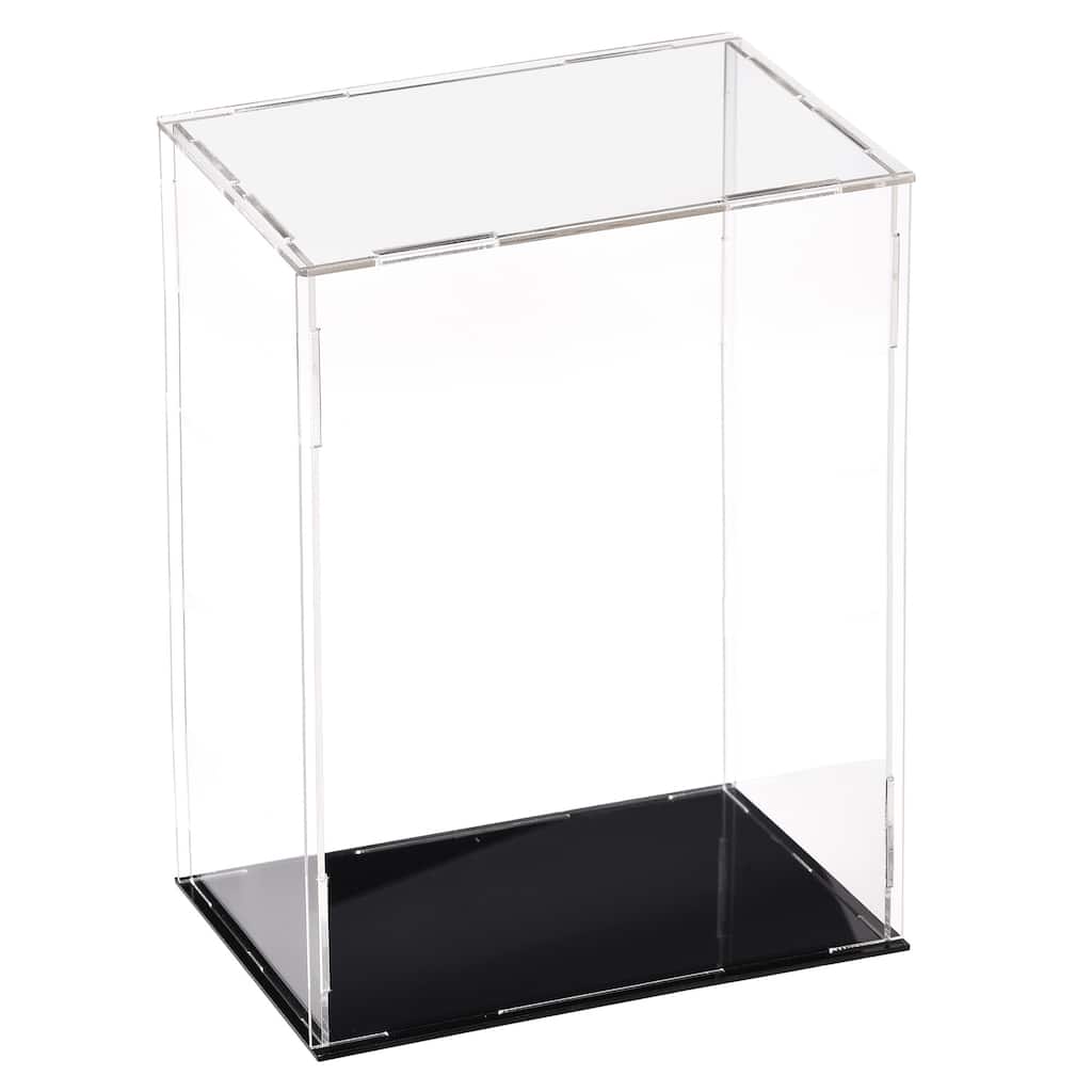 Acrylic Display Case Box Dustproof Showcase Cube Collectibles Show Box