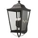 preview thumbnail 1 of 2, The Great Outdoors 73284 Savannah 4 Light 29" Tall Outdoor Wall Mount Sand Coal