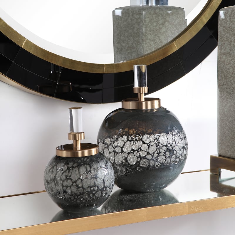 Uttermost Cessair Art Glass Bottles (Set of 2)