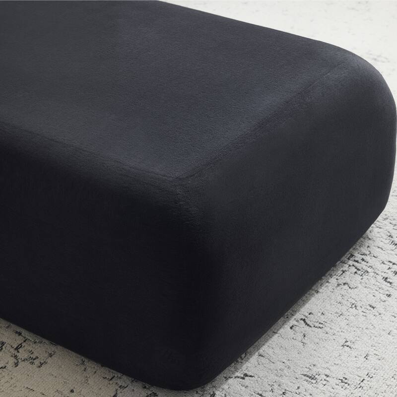 Bezseller Modern Chaise Lounge - Upholstered Sofa with Pillows for Bedroom & Living Room