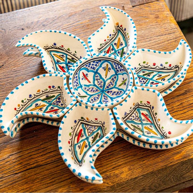 Large Star Set & Serving Platter