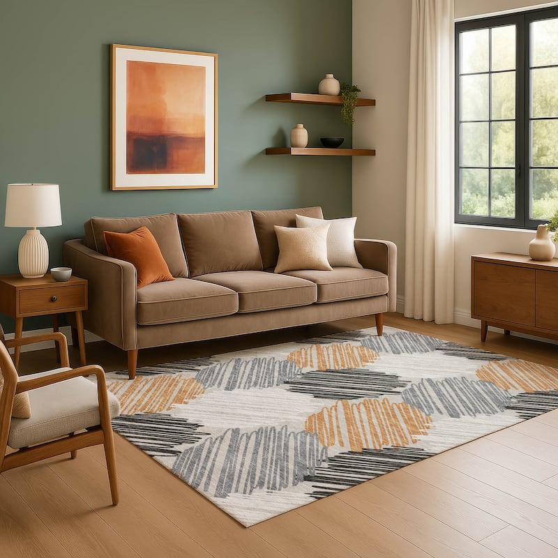 Premium Washable Super Soft Casual Contemporary Mayfield Rug